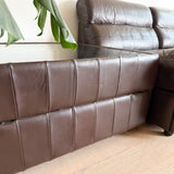 Percival Lafer Leather Sectional