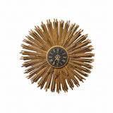 Mid Century Burwood Sunburst Clock 27”X27”X1.25”