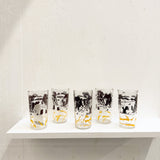1950s Cowboy Drinking Glasses (5)