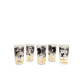 1950s Cowboy Drinking Glasses (5)