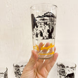 1950s Cowboy Drinking Glasses (5)