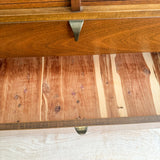 Cavalier Highboy Dresser w/ Tambour Doors