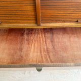 Cavalier Highboy Dresser w/ Tambour Doors