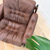 Scandinavian/Brasilian Style Tufted Chair