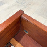 Danish Teak King Torring Bed w/ Nightstands