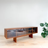 Danish Teak Curio by Lovig