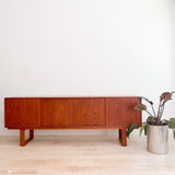 Extra Long Danish Teak Credenza