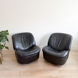 Pair of Postmodern Swivel Rockers