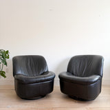 Pair of Postmodern Swivel Rockers