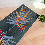 Adri Belgique Chrome and Tile Coffee Table