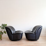 Pair of Postmodern Swivel Rockers