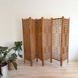 Mid Century Geometric Room Divider