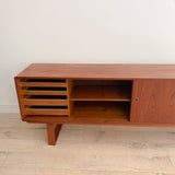 Extra Long Danish Teak Credenza