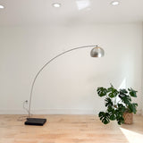 Mid Century Chrome Arc Lamp