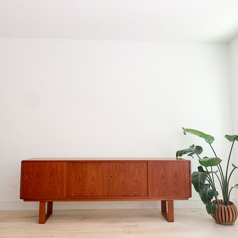 Extra Long Danish Teak Credenza