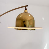 Mid Century Brass Arc Lamp