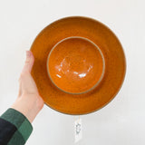 Chip & Dip Bowl Tangerine