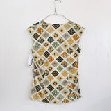 60s Floral Top