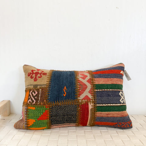 Kilim Patchwork Pillow (B)