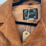 70s Brown Suede Fringe Jacket