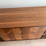 United Tiki Walnut Dresser