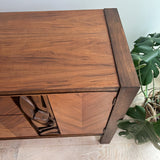 United Tiki Walnut Dresser