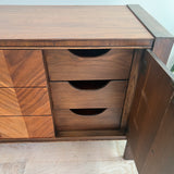 United Tiki Walnut Dresser