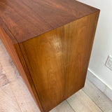 Teak + Walnut Media Cabinet/Credenza