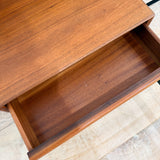 Westnofa Teak Queen Size Bed + Nightstands