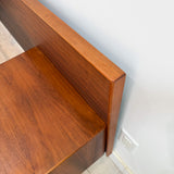 Westnofa Teak Queen Size Bed + Nightstands