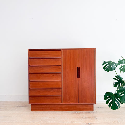 Westnofa Teak Armoire (A)