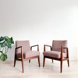 Pair of Jens Risom Occasional Chairs