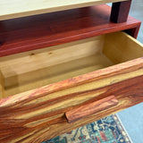 Padauk and Maple End Tables (Pair)