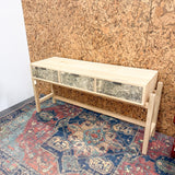 Maple and Birch Bark Desk