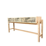 Maple and Birch Bark Desk