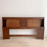 King Size Walnut Headboard