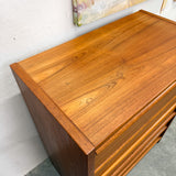 Jesper Danish Teak 5 Drawer Dresser