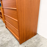 Jesper Danish Teak 5 Drawer Dresser