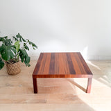 Vintage Parsons Style Square Coffee Table