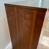 Mid Century Walnut Highboy Dresser