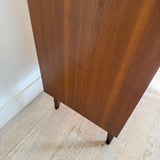 Mid Century Walnut Highboy Dresser