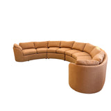 Vintage Semi-Circle Sectional Sofa - New Upholstery