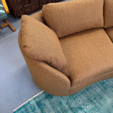 Vintage Semi-Circle Sectional Sofa - New Upholstery