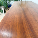 Mid Century Walnut Low 9 Drawer Dresser