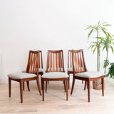 Set of Teak + Rosewood Dining Chairs by G Plan