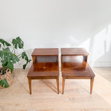 Pair of Mersman Step Tables