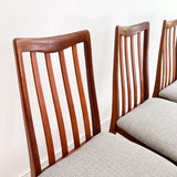 Set of Teak + Rosewood Dining Chairs by G Plan