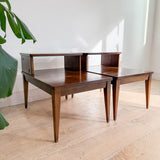 Pair of Mersman Step Tables