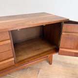 Mid Century Walnut Sideboard by Young