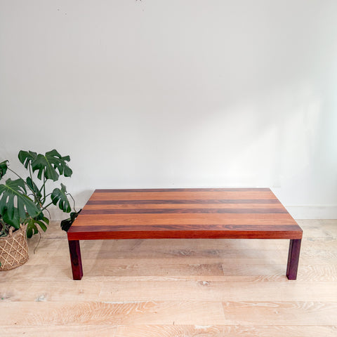 Vintage Parsons Style Rectangular Coffee Table